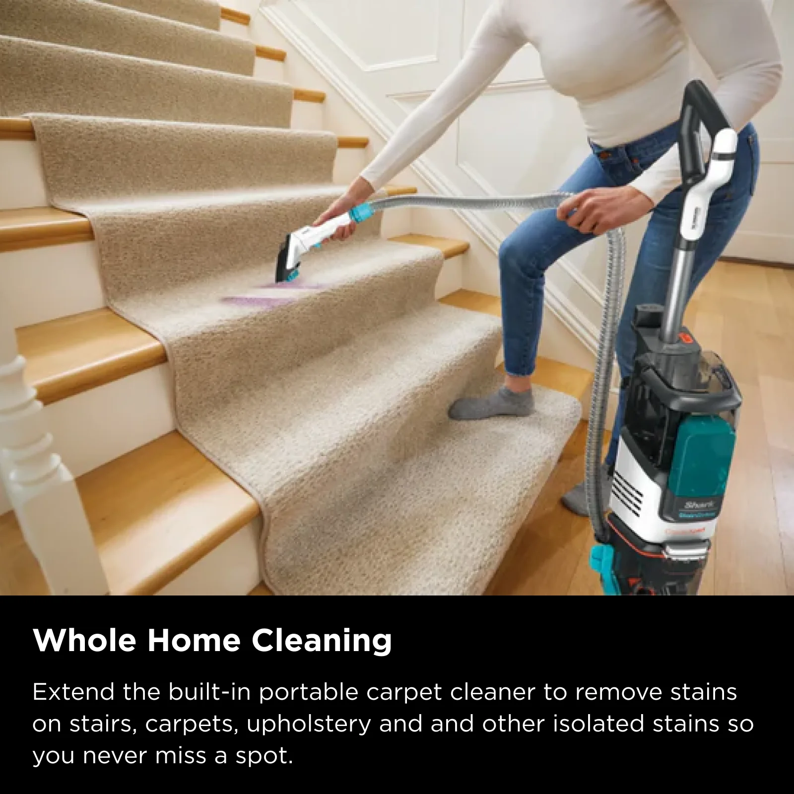 Shark CarpetXpert Deep Carpet Cleaner with Built-In StainStriker - Image 8