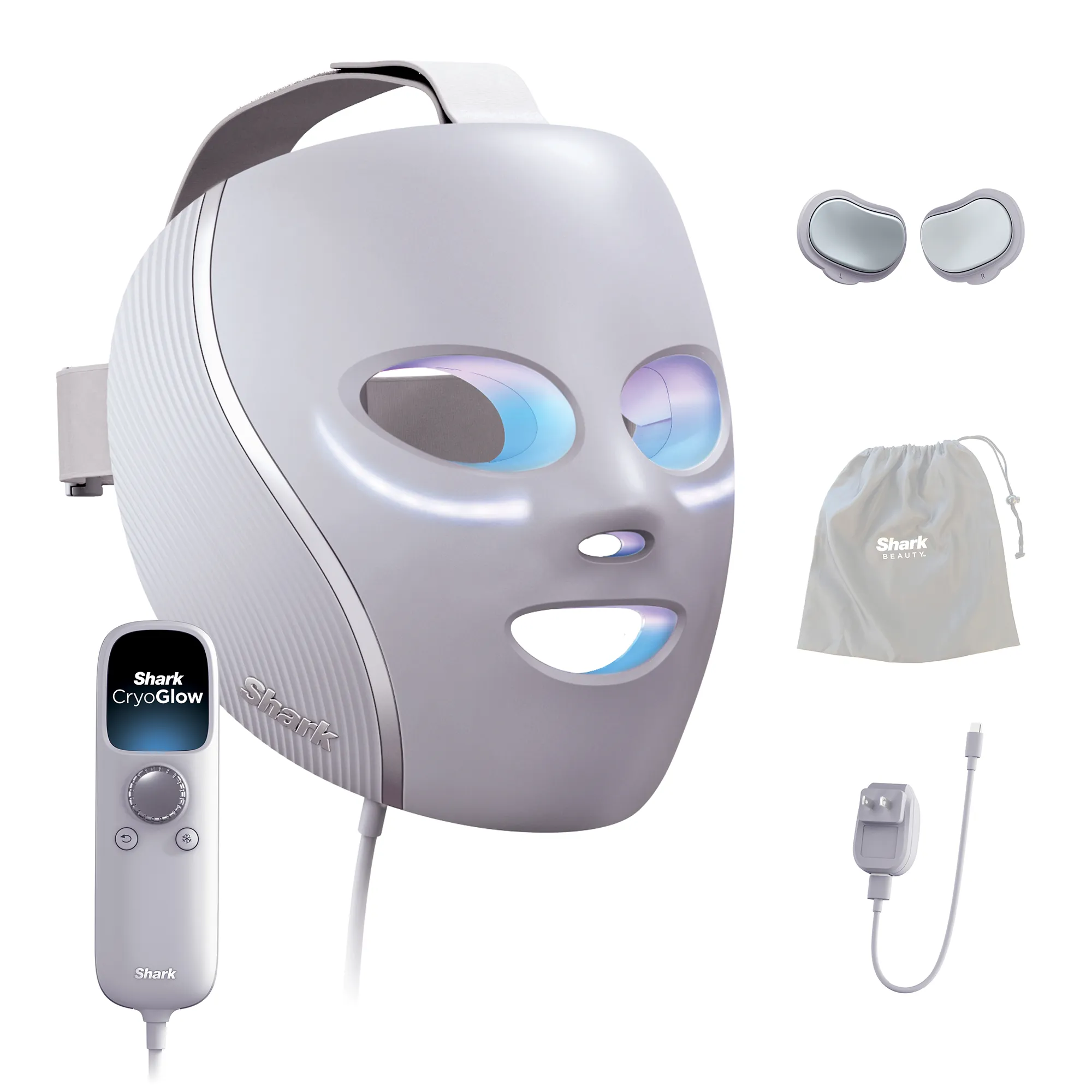 Shark CryoGlow Under-Eye Cooling + LED Face Mask - Image 15