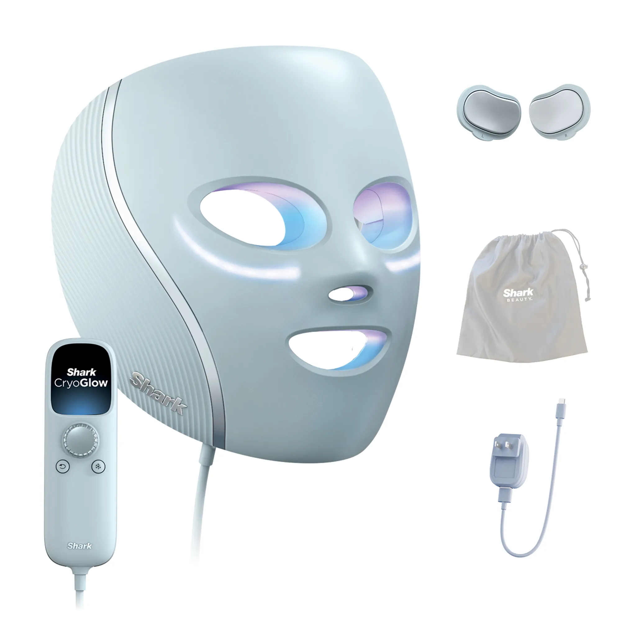 Shark CryoGlow Under-Eye Cooling + LED Face Mask - Image 9