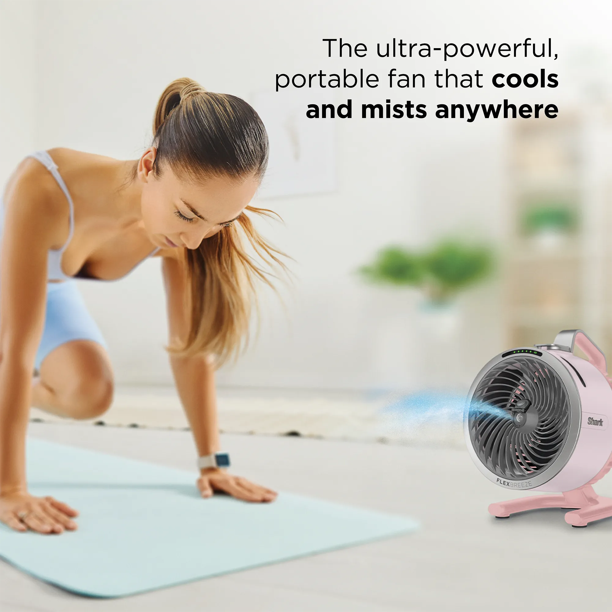 Shark FlexBreeze HydroGo Misting Portable Fan - Image 12