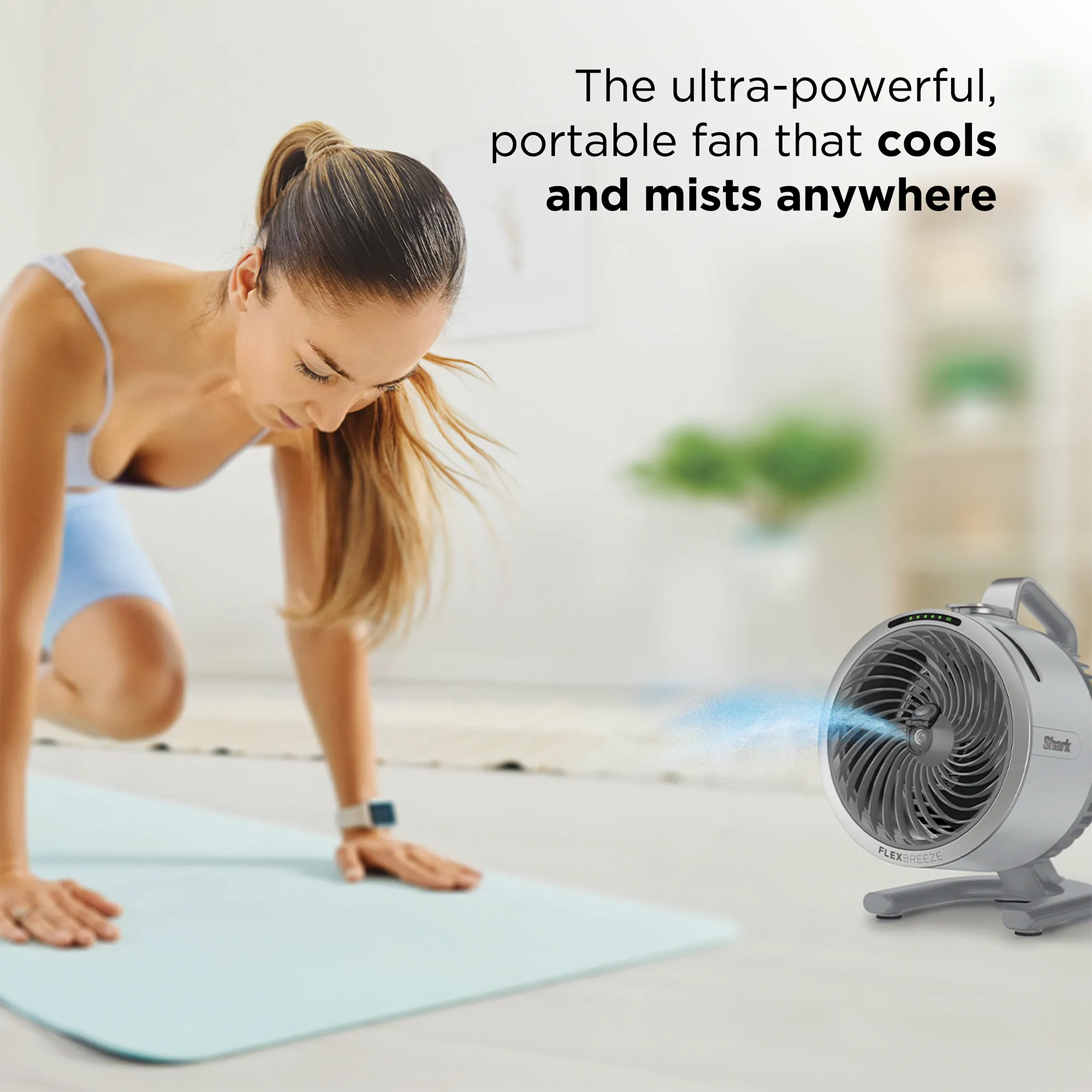 Shark FlexBreeze HydroGo Misting Portable Fan - Image 29