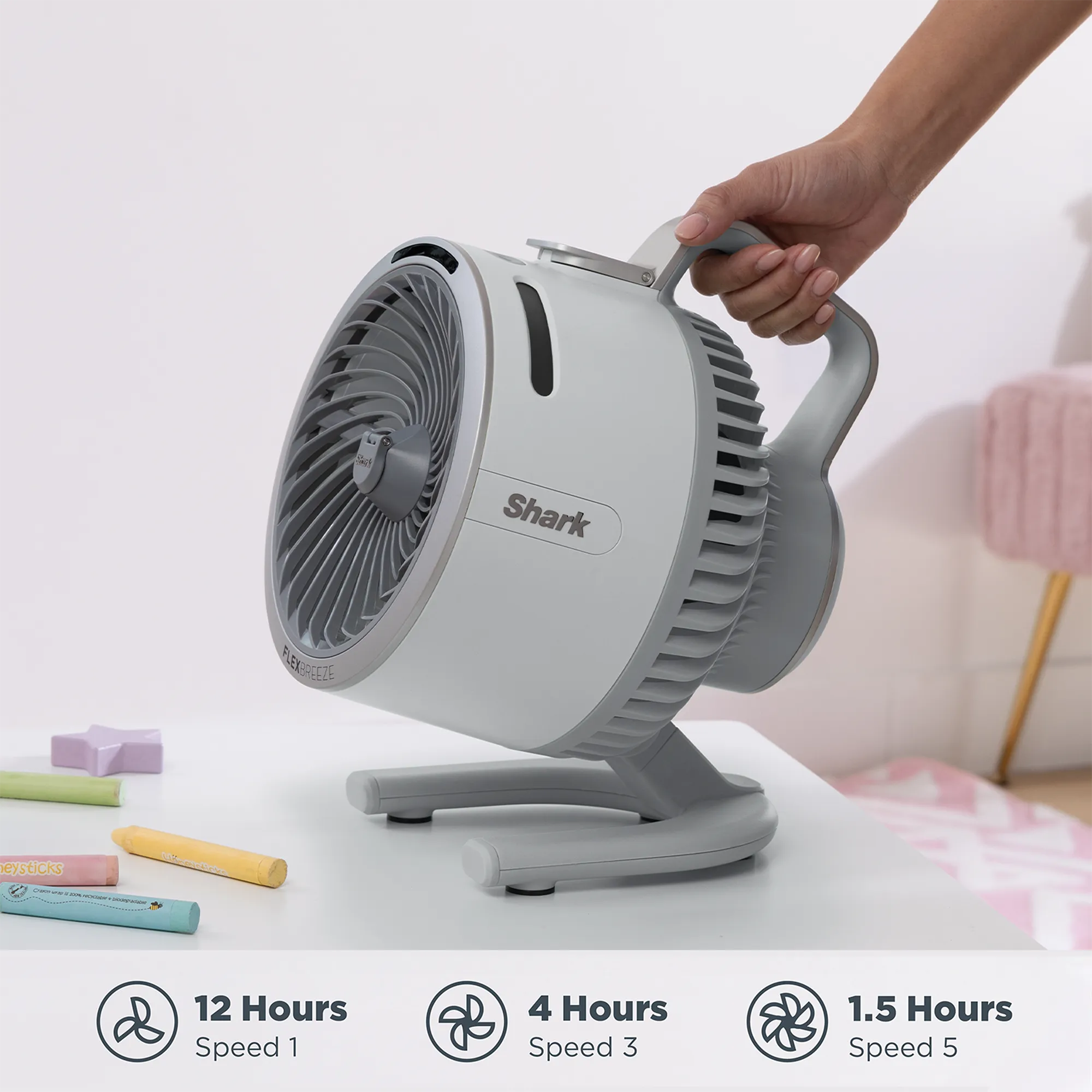 Shark FlexBreeze HydroGo Misting Portable Fan - Image 34