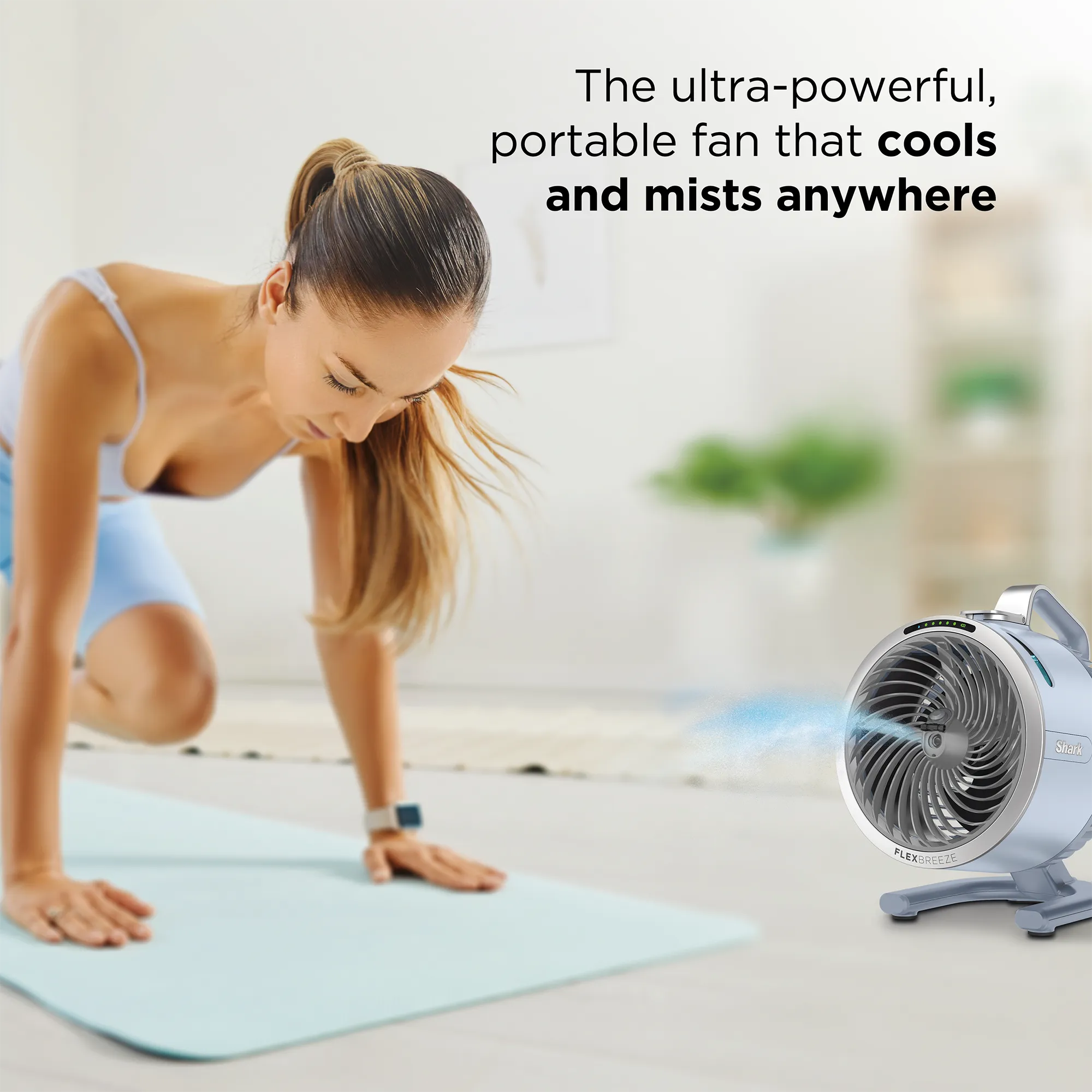 Shark FlexBreeze HydroGo Misting Portable Fan - Image 47