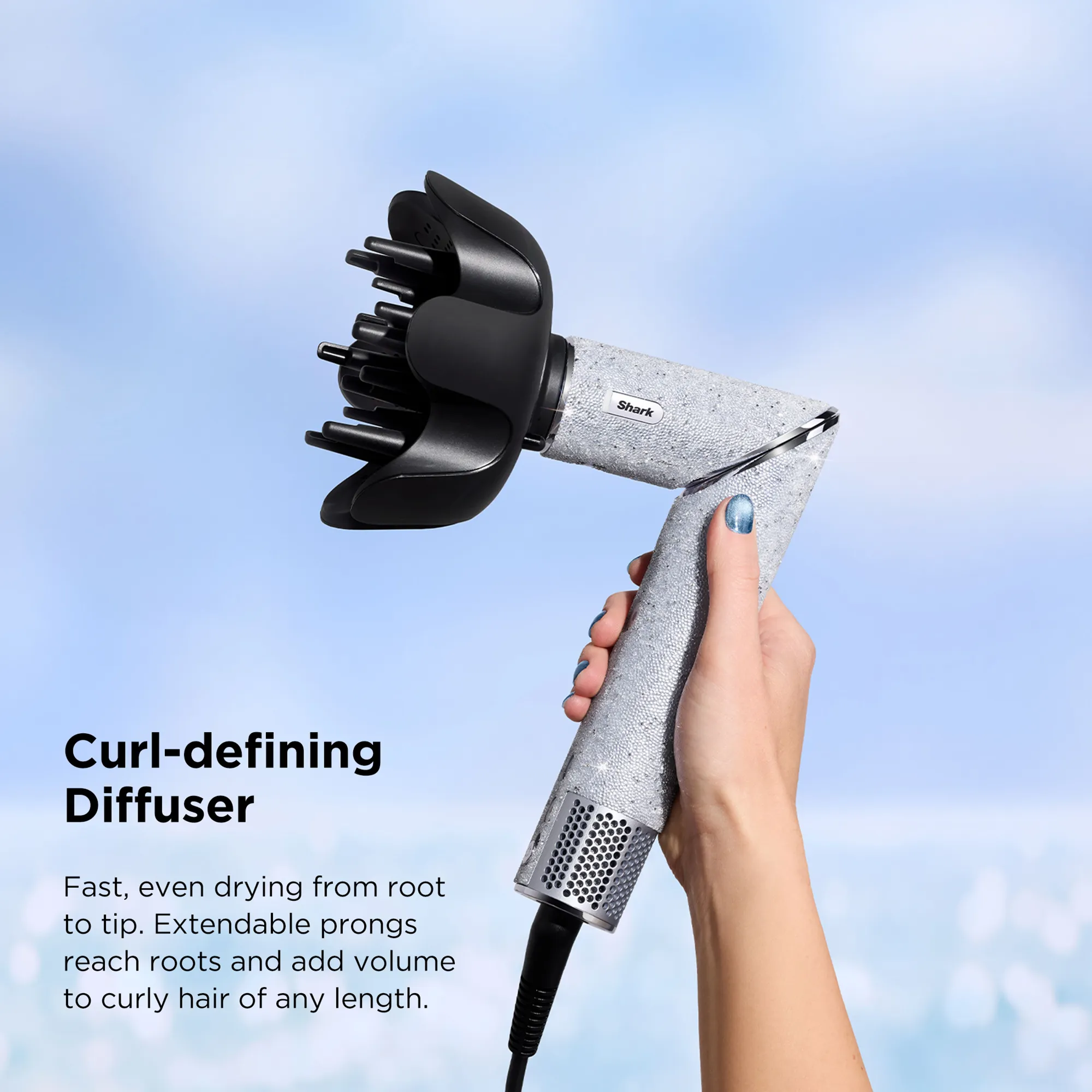 Shark FlexStyle Air Styling & Drying System Frosted Diamond Limited Edition - Image 6