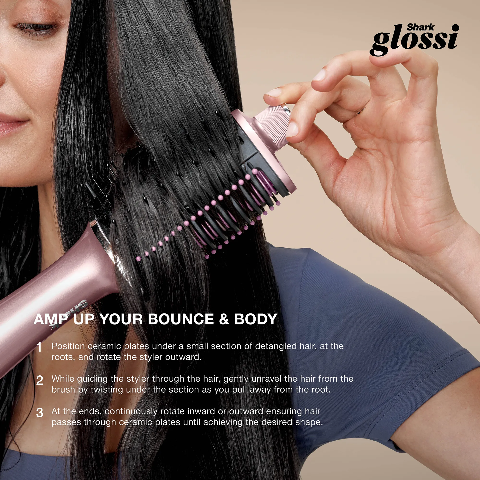 Shark Glossi 2-in-1 Hot Tool and Air Glosser - Image 6